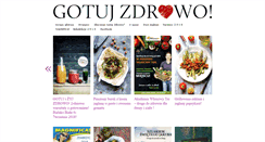 Desktop Screenshot of gotujzdrowo.com
